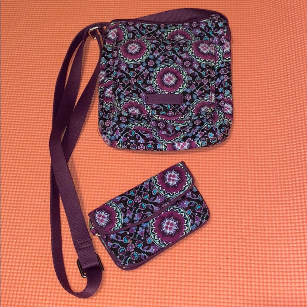 Vera Bradley crossbody and wallet